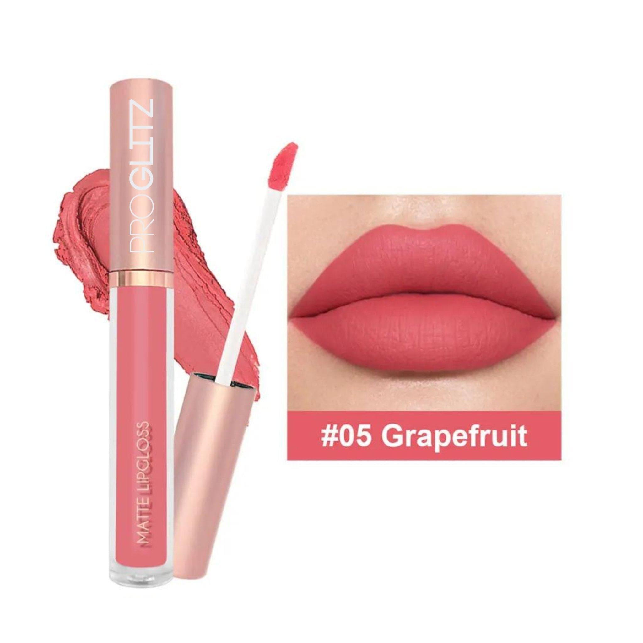 MATTE LIQUID LIP COLOUR SET - NUDES (6PCS) - Pro GLITZ