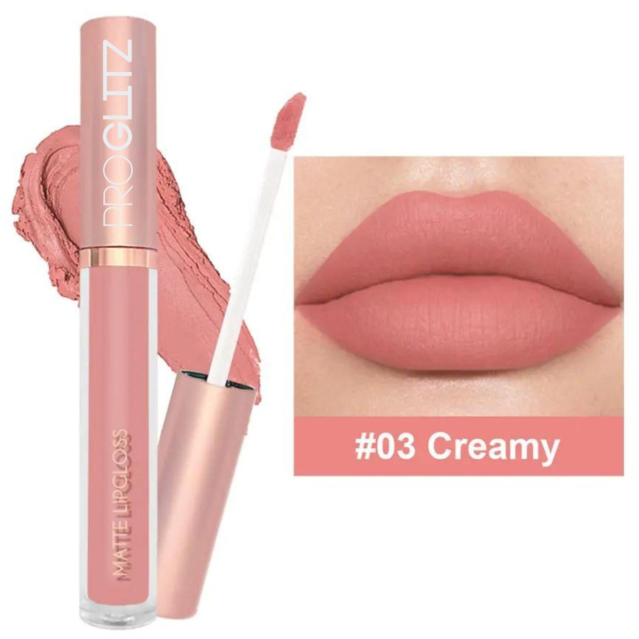 MATTE LIQUID LIP COLOUR SET - NUDES (6PCS) - Pro GLITZ