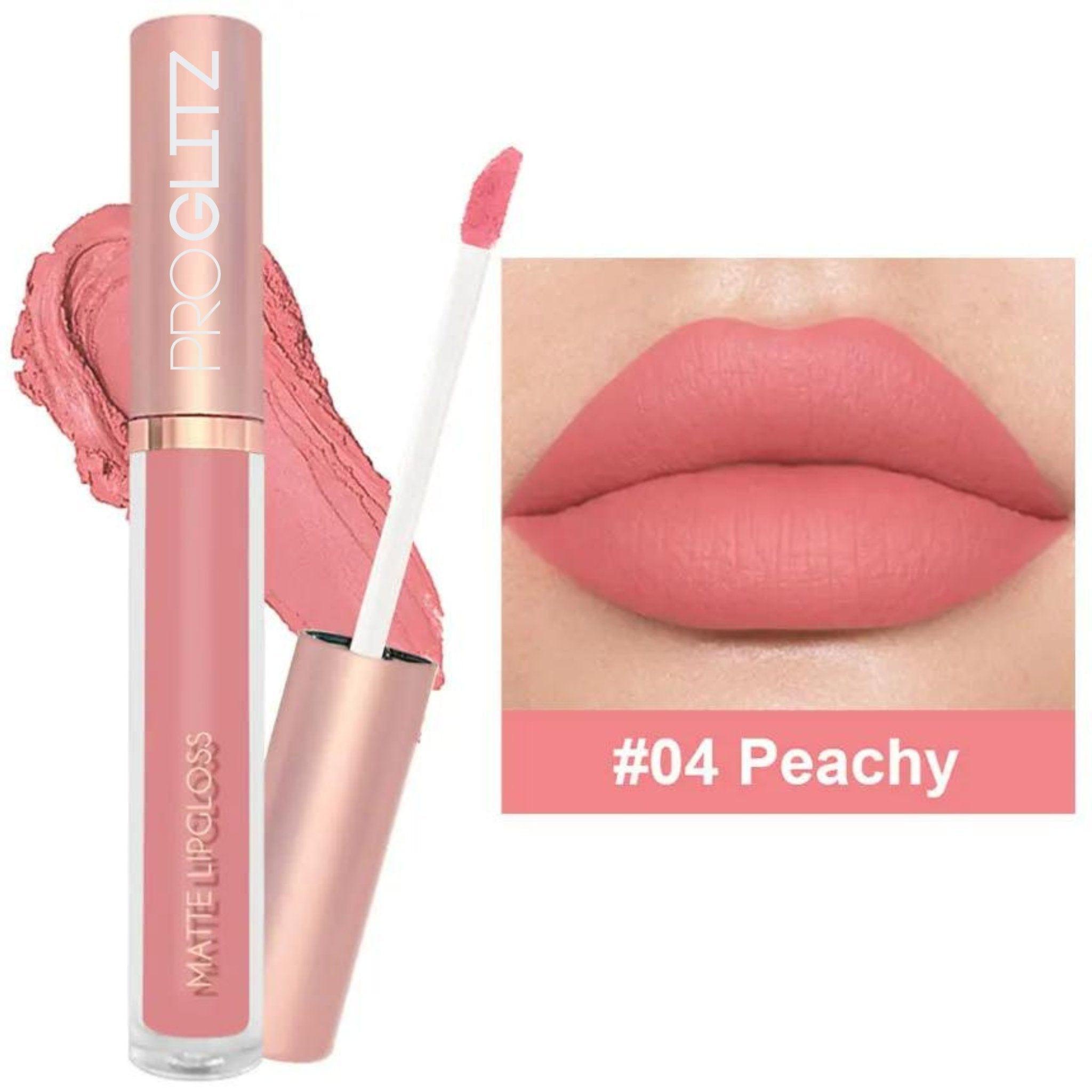 MATTE LIQUID LIP COLOUR SET - NUDES (6PCS) - Pro GLITZ