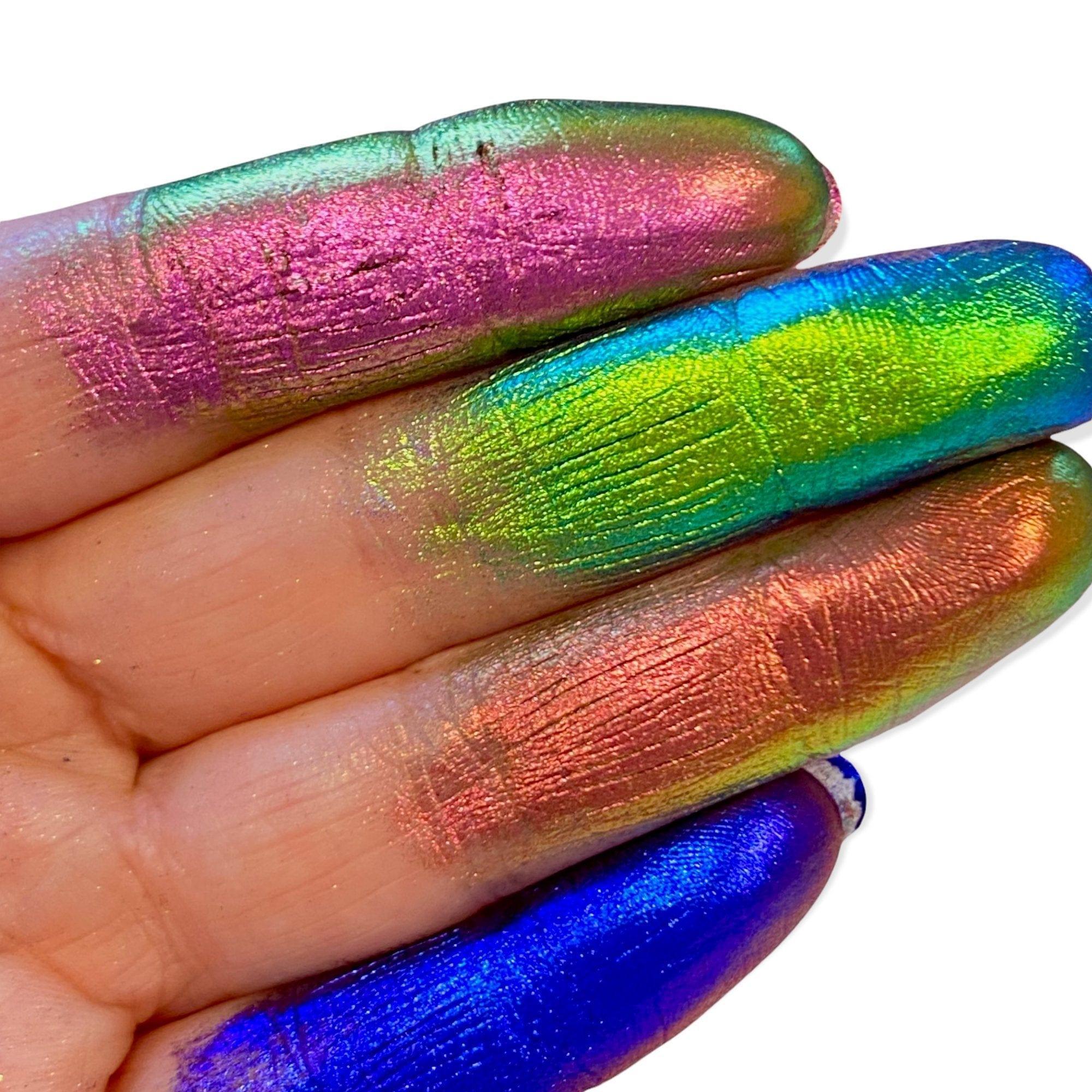 NEW ELEMENTS Metallic Super Multichrome Collection - 4 Pigments - Pro GLITZ